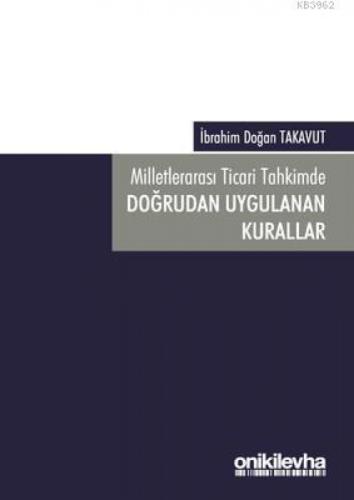 Milletlerarası Ticari Tahkimde Doğrudan Uygulanan Kurallar  Frontansicht 1