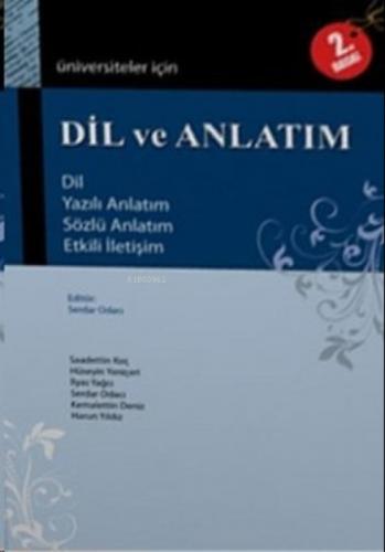 Üniversiteler İçin Dil Ve Anlatım  Frontansicht 1