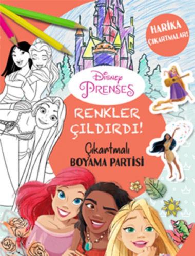 Renkler Çıldırdı! Disnep Prenses Çıkartmalı Boyama Partisi  Frontansicht 1