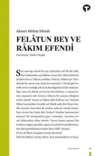Felatun Bey ve Rakım Efendi  Frontansicht 1