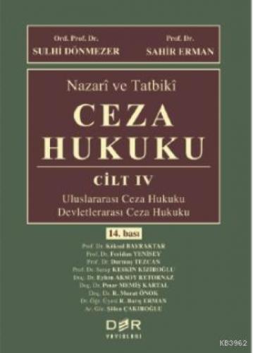 Nazari ve Tatbiki Ceza Hukuku Cilt 4 (Ciltli)  Frontansicht 1