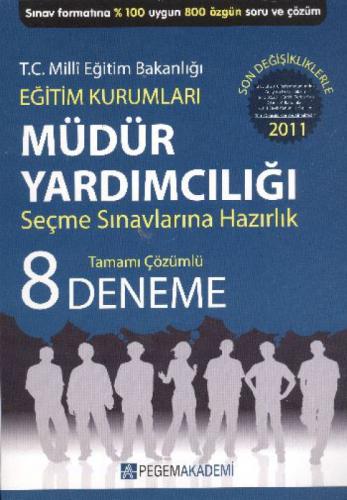 Müdür Yardımcılığı Tamamı Çözümlü 8 Deneme (2011)  Frontansicht 1
