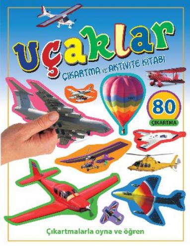 Uçaklar - Çıkartma ve Aktivite Kitabı  Frontansicht 1