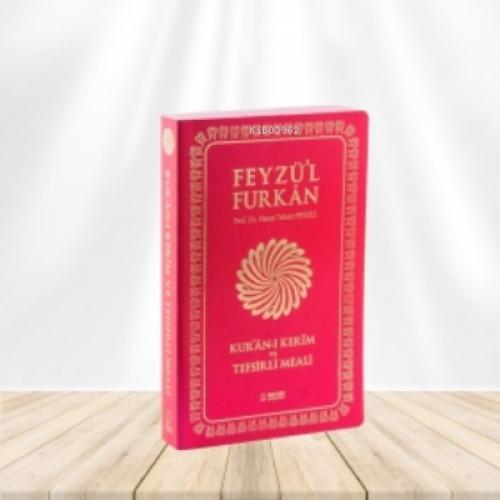 Feyzü'l Furkan Kur'an-ı Kerim ve Tefsirli Meali  - İnce Cilt - Kırmızı  Frontansicht 1