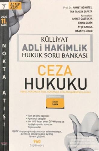 Külliyat Ceza Hukuku Soru Bankası Adli Hakimlik  Frontansicht 1