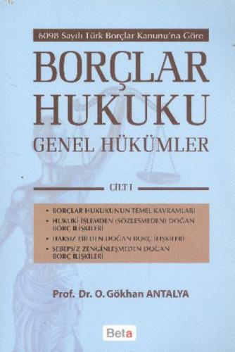 6098 Sayılı Borçlar Kanunu'na Göre| Borçlar Hukuku; Genel Hükümler Cilt: 1  Frontansicht 1