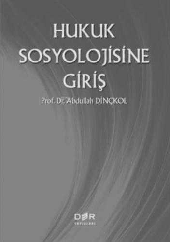 Hukuk Sosyolojisine Giriş  Frontansicht 1