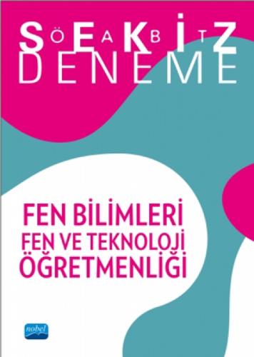 ÖABT Fen Bilimleri Fen Teknoloji Öğretmenliği - 8 Deneme  Frontansicht 1