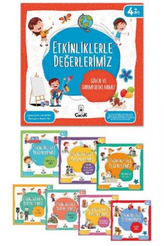 Etkinliklerle Değerlerimiz Serisi Seti - 8 Kitap Takım  Frontansicht 1