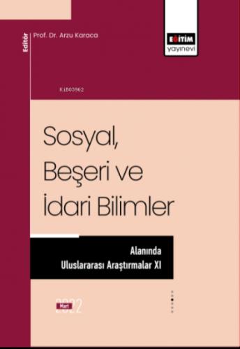 Sosyal, Beşeri ve İdari Bilimler Alanında Uluslararası Araştırmalar - 9  Frontansicht 1
