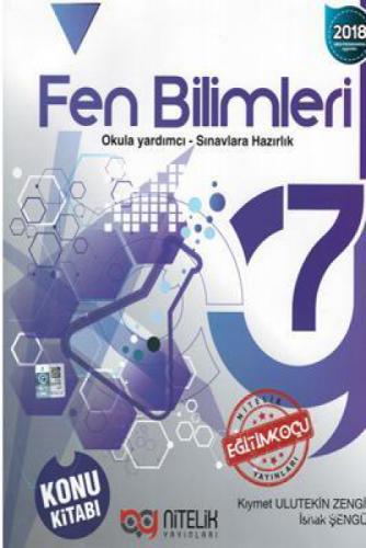 Nitelik Yayınları 7. Sınıf Fen Bilimleri Konu Kitabı Yeni  Frontansicht 1