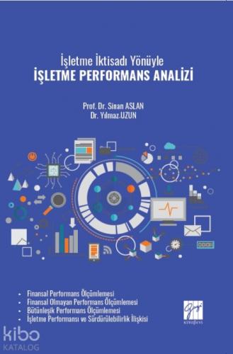 İþletme İktisadı Yönüyle İþletme Performans Analizi  Frontansicht 1