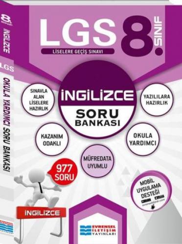 2018 8.Sınıf LGS İngilizce Soru Bankası  Frontansicht 1