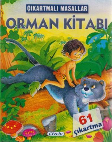 Çıkartmalı Masallar - Orman Kitabı  Frontansicht 1