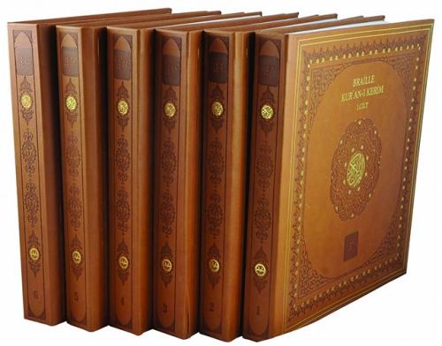 Braille Kuranı Kerim 6 Cilt Kutulu  Frontansicht 1