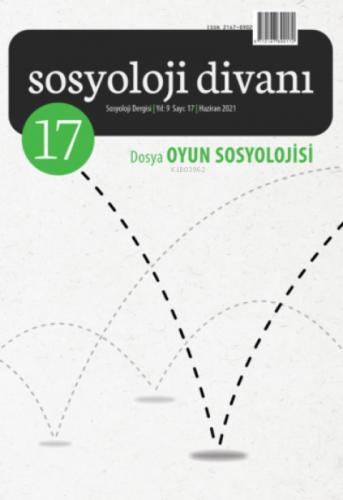 Sosyoloji Divanı 17.sayı  Frontansicht 1