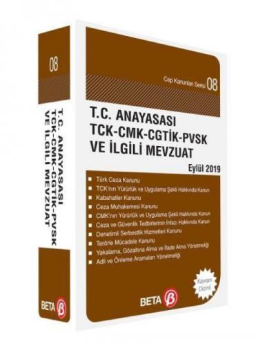 T.C. Anayasası TCK-CKM-CGTİK ve İlgili Mevzuat (?ubat 2020)  Frontansicht 1