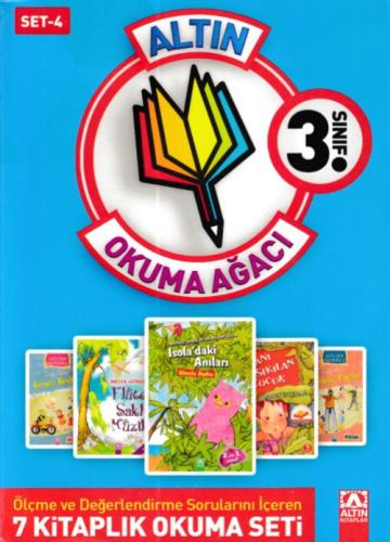 Altın Okuma Ağacı 3. Sınıf Set 4 (Açık Mavi Kapak)  Frontansicht 1