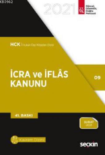 İcra ve İflas Kanunu  Frontansicht 1