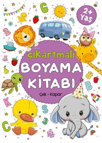Çıkartmalı Boyama Kitabı - 2 Yaş +;Çek - Kopar  Frontansicht 1