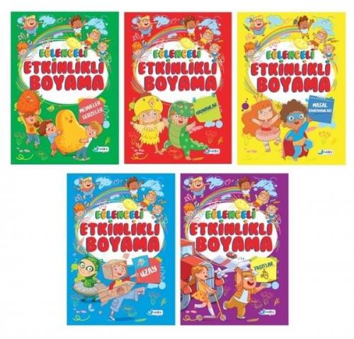 4-7 Yaş Eğitici Etkinlikli Boyama Seti (5 Kitap Takım)  Frontansicht 1