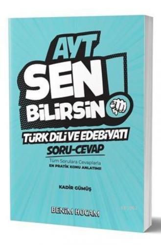 Benim Hocam Yayınları AYT Türk Dili ve Edebiyatı Sen Bilirsin Soru Cevap Kitabı Benim Hocam  Frontansicht 1