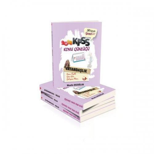 2018 Kpss Konu Günlüğü-Vatandaşlık  Frontansicht 1