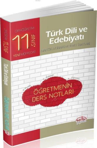 Editör Yayınları 11. Sınıf Türk Dili ve Edebiyatı Öğretmenin Ders Notları Editör  Frontansicht 1