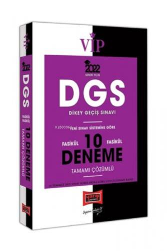 2022 VİP DGS Tamamı Çözümlü Fasikül Fasikül 10 Deneme  Frontansicht 1