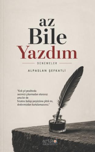 Az Bile Yazdım  Frontansicht 1
