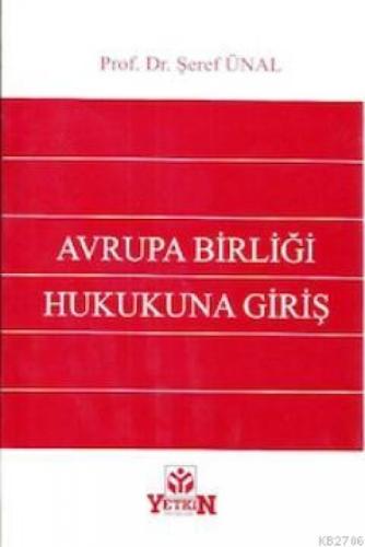 Avrupa Birliği Hukukuna Giriş  Frontansicht 1