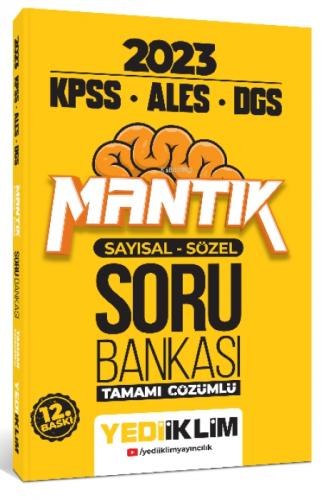 2023 KPSS-ALES-DGS Sayısal Sözel Mantık Tamamı Çözümlü Soru Bankası  Frontansicht 1