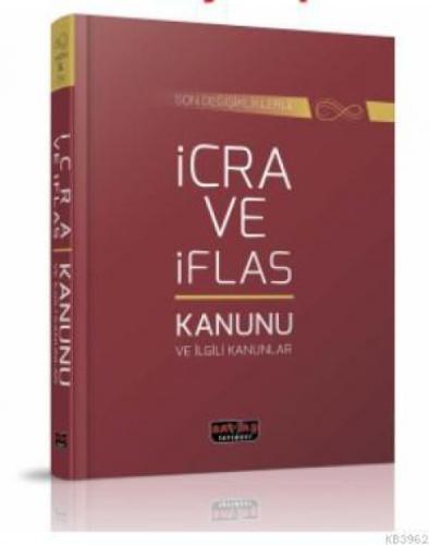 İcra ve İflas Kanunu ve ilgili kanunlar  Frontansicht 1