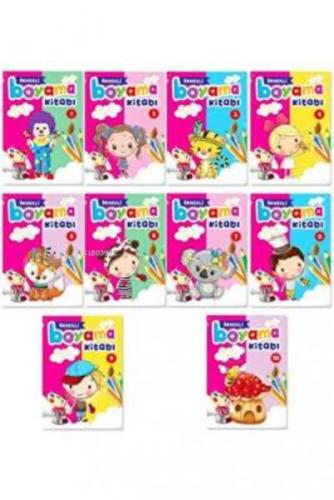 Örnekli Boyama Kitabı (10 Kitap)  Frontansicht 1