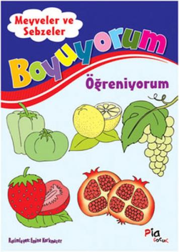 Boyuyorum Öğreniyorum - Meyveler ve Sebzeler  Frontansicht 1