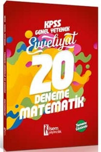2018 KPSS Evveliyat Matematik Tamamı Çözümlü 20 Deneme  Frontansicht 1