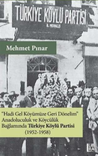 Anadoluculuk ve Köycülük Bağlamında Türkiye Köylü Partisi (1952-1958)  Frontansicht 1
