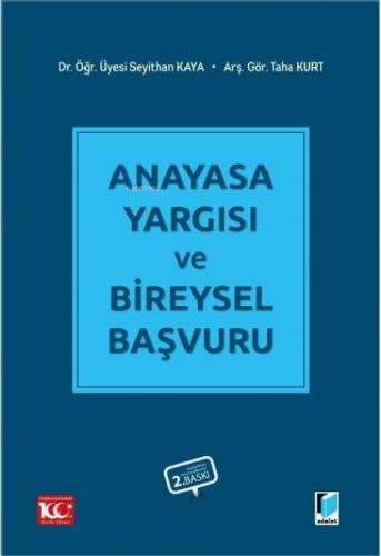 Anayasa Yargısı ve Bireysel Başvuru  Frontansicht 1
