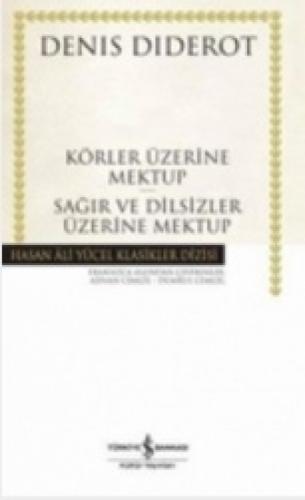 Körler İçin Mektup - Sağırlar ve Dilsizler Üzerine Mektup (Ciltli)  Frontansicht 1
