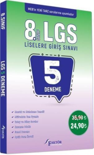 8. Sınıf LGS 5 Deneme  Frontansicht 1