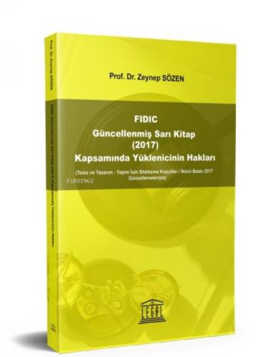 FIDIC Güncellenmiş Sarı Kitap (2017) Kapsamında Yüklenicinin Hakları  Frontansicht 1