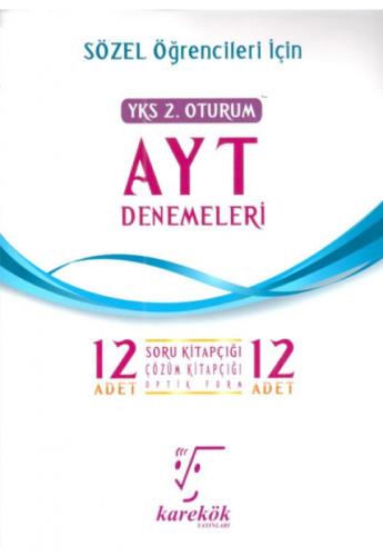 AYT 12 Sözel Deneme  Frontansicht 1