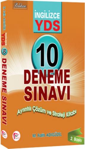İngilizce YDS 10 Çözümlü Deneme  Frontansicht 1
