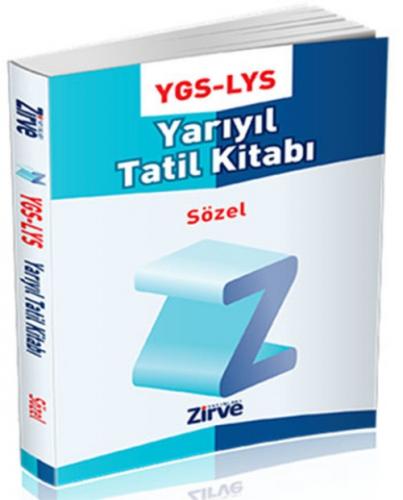 YGS-LYS Sözel Yarıyıl Tatil Kitabı  Frontansicht 1