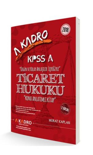 KPSS A Ticaret Hukuku Konu Anlatımlı  Frontansicht 1