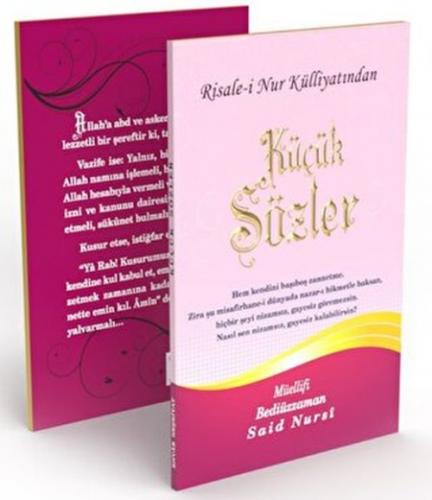 Küçük Sözler Büyük Boy  Frontansicht 1