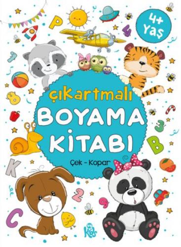 Çıkartmalı Boyama Kitabı - 4 Yaş +;Çek - Kopar  Frontansicht 1