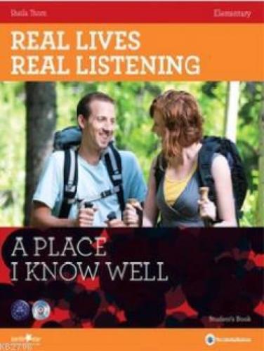Real Lives, Real Listening: A Place I Know - A2-B1 Elementary + CD  Frontansicht 1