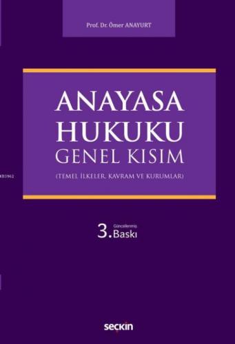 Anayasa Hukuku: Genel Kısım  Frontansicht 1