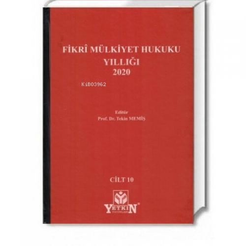 Fikrî Mülkiyet Hukuku Yıllığı 2020  Frontansicht 1